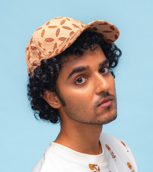 Biscuit Brown Barmer Cap