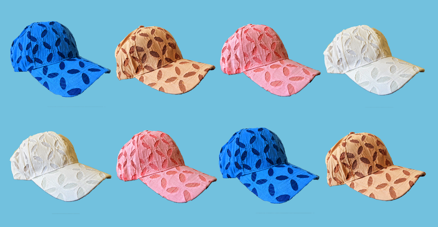 Ivory White Barmer Cap