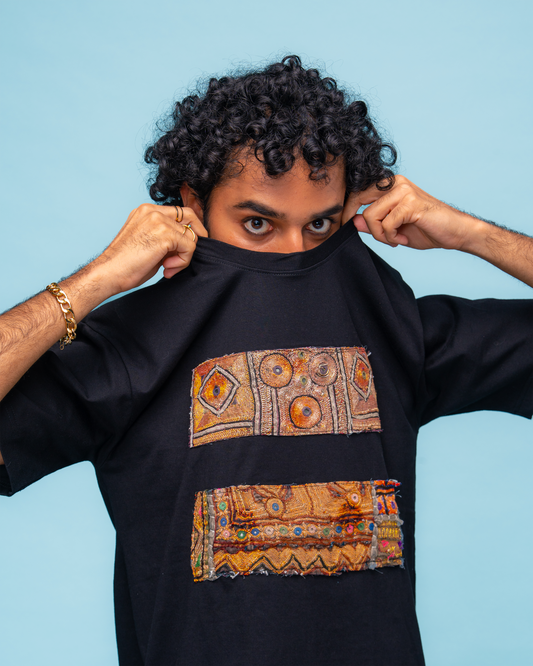 The Equality Tee – Rajasthani Kaali Zari Limited Edition