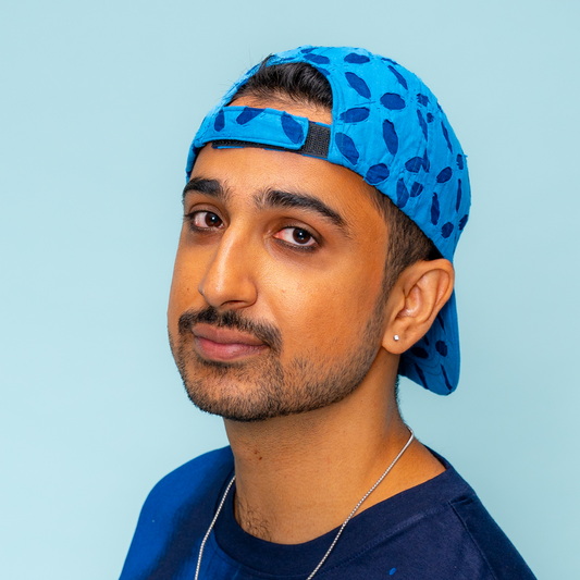 Industrial Blue Barmer Cap