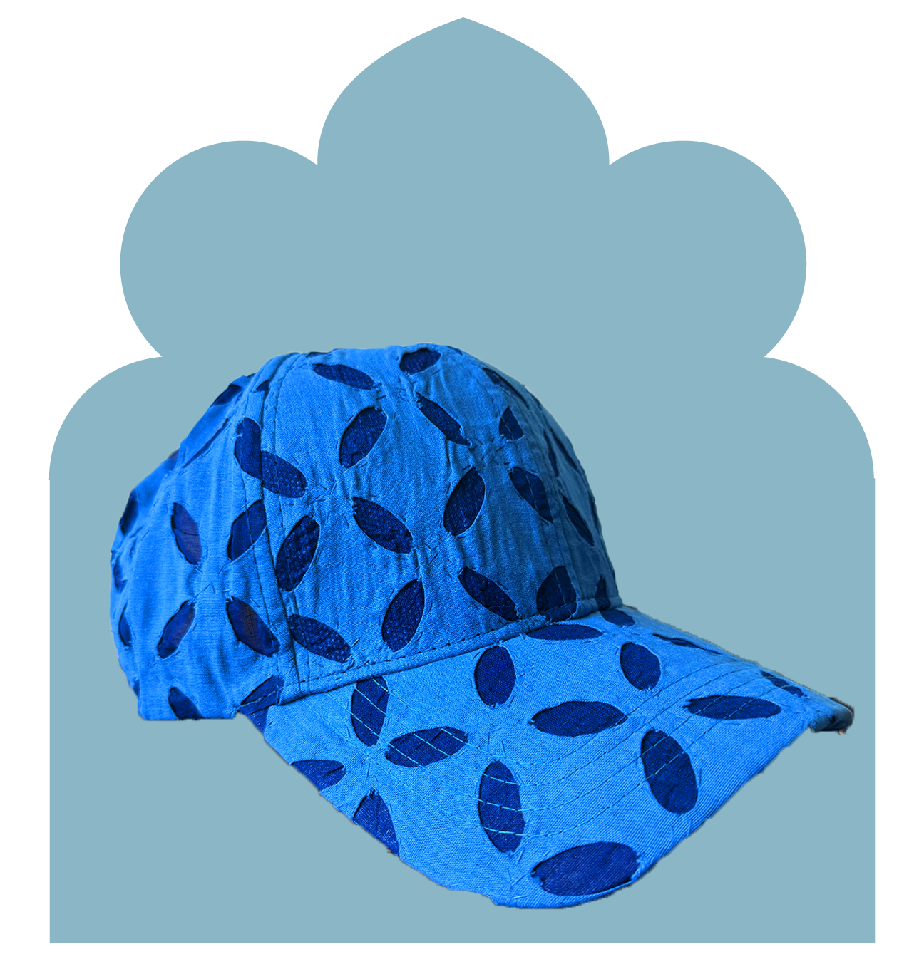 Industrial Blue Barmer Cap