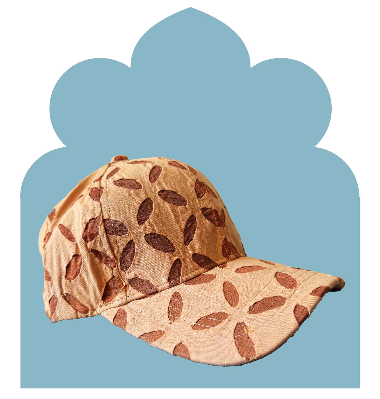 Biscuit Brown Barmer Cap