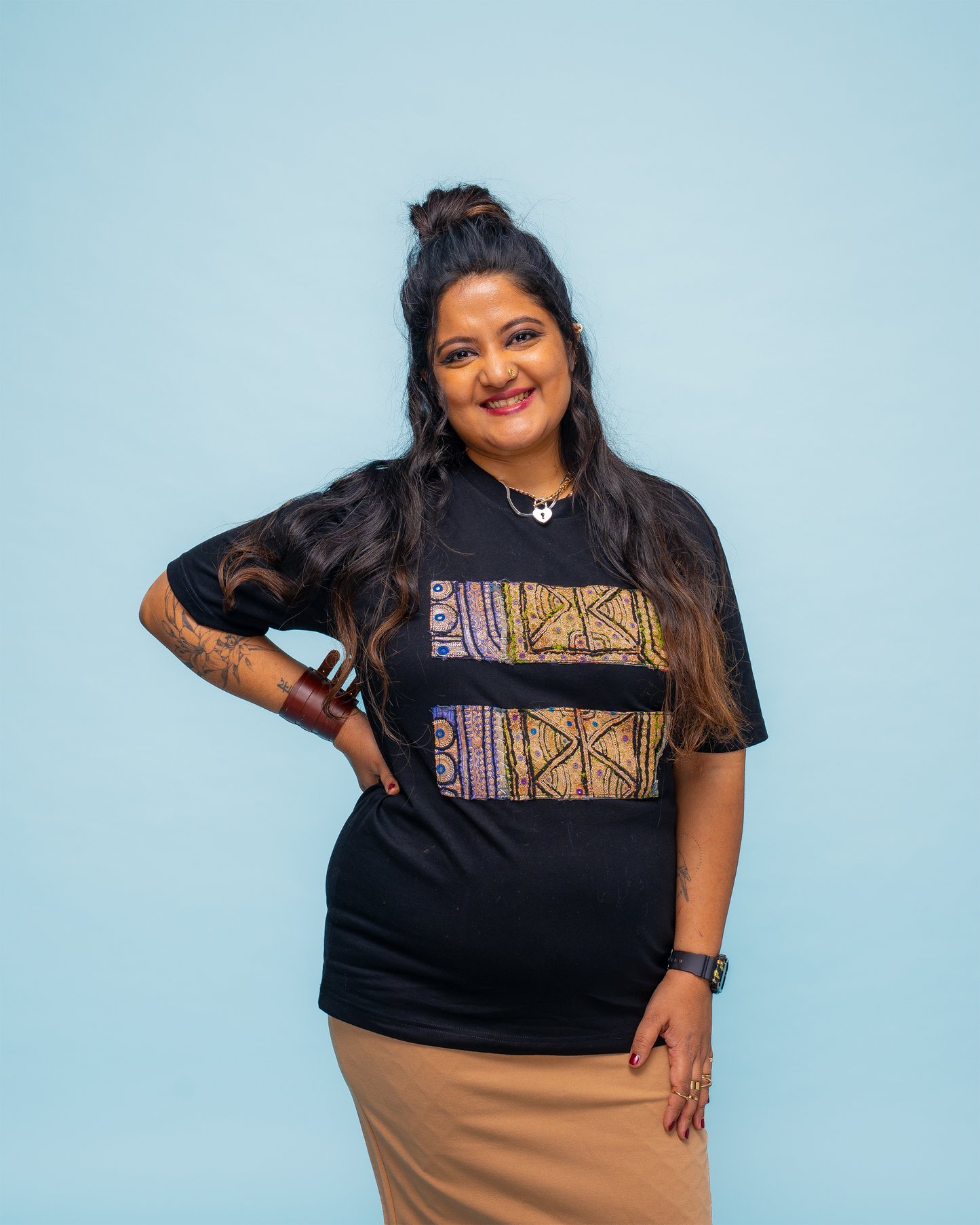 The Equality Tee – Rajasthani Kaali Zari Limited Edition