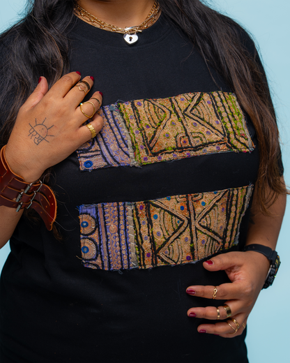 The Equality Tee – Rajasthani Kaali Zari Limited Edition