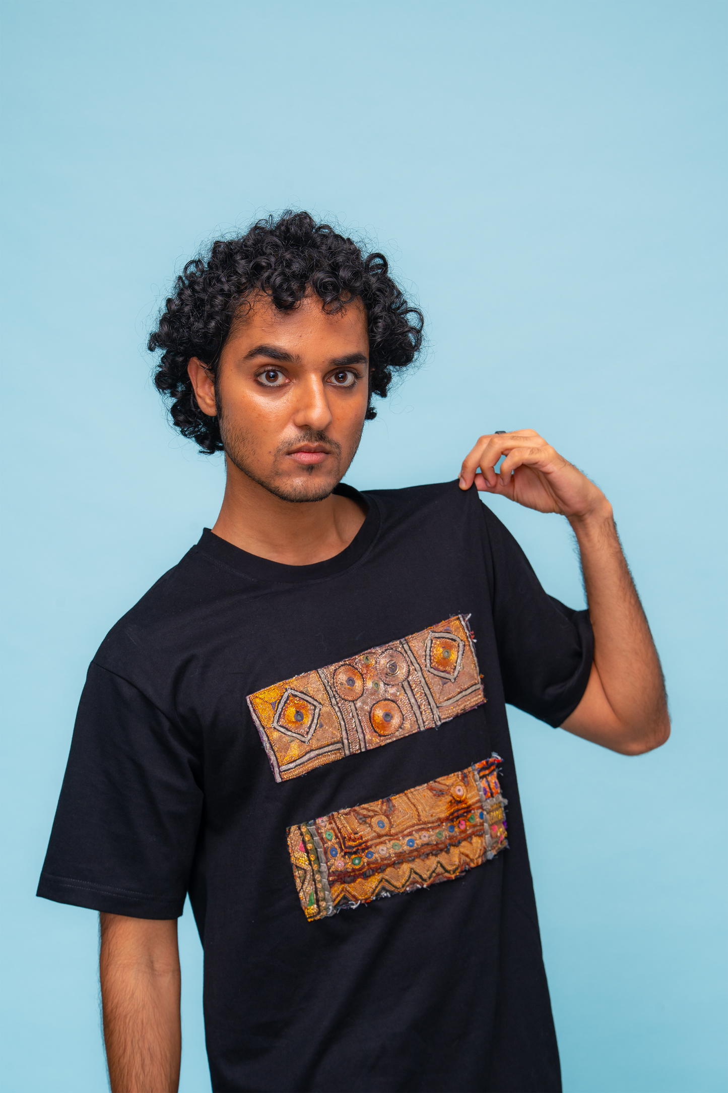 The Equality Tee – Rajasthani Kaali Zari Limited Edition