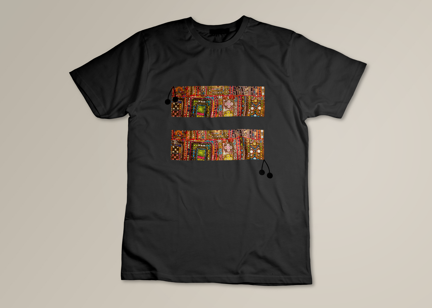 The Equality Tee – Rajasthani Kaali Zari Limited Edition