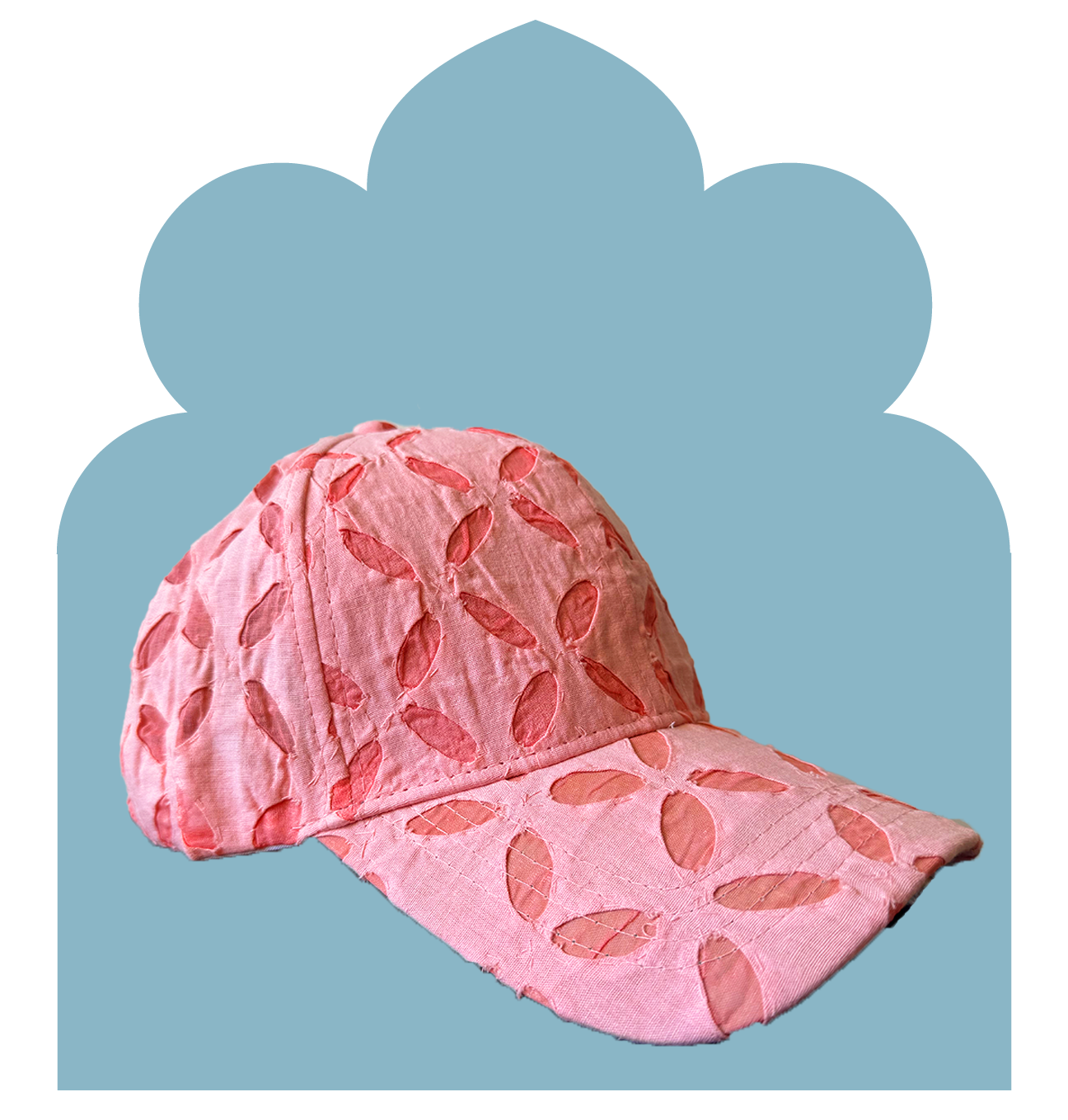 Peachy Pink Barmer Cap